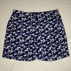 FRESCOBOL CARIOCA Swim Trunks Men’s Size‎ 34 Board Shorts Blue White 7” Inseam